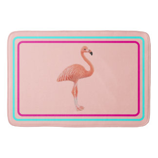 Rosa Flamingo Badrumsmatta