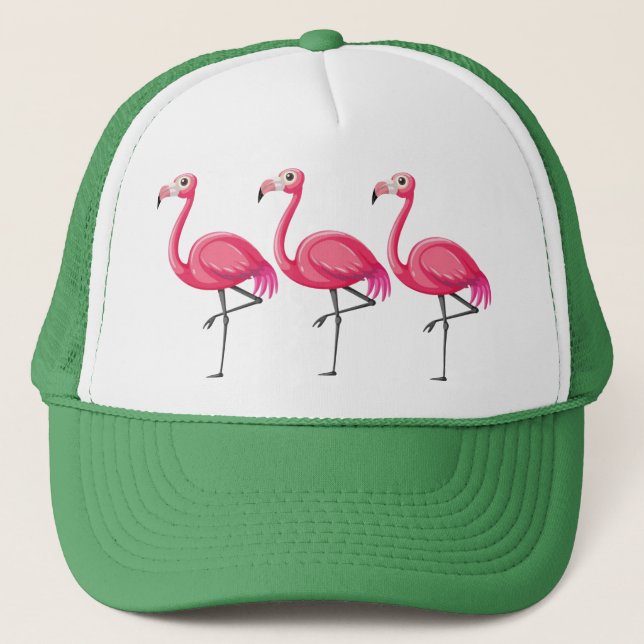 Rosa Flamingo Bird-89686 Keps (Framsida)