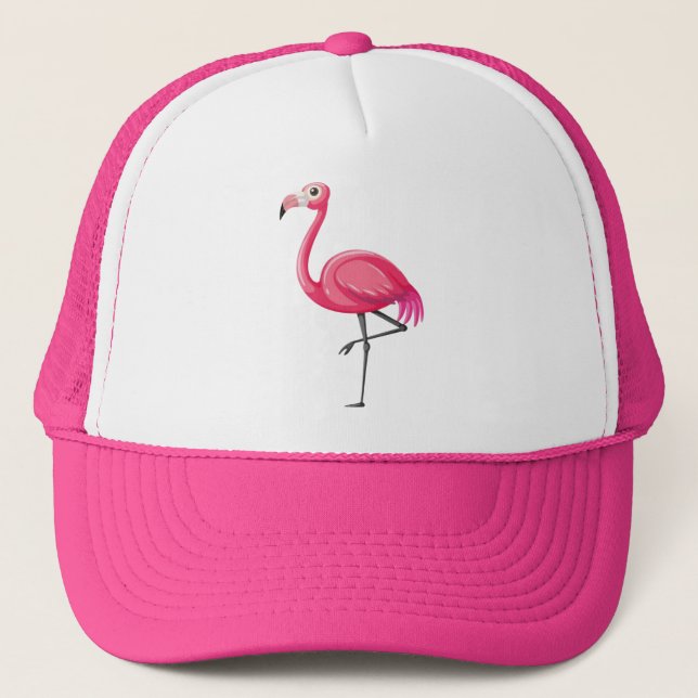 Rosa Flamingo Bird-89686 Keps (Framsida)