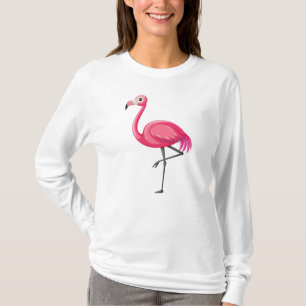 Rosa Flamingo Bird-89686 T Shirt