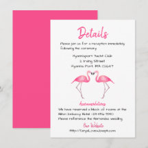 Rosa Flamingo Bröllop Närmare uppgifter om Tropica