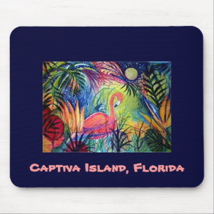 Rosa Flamingo - Captiva ö, Florida Musmatta