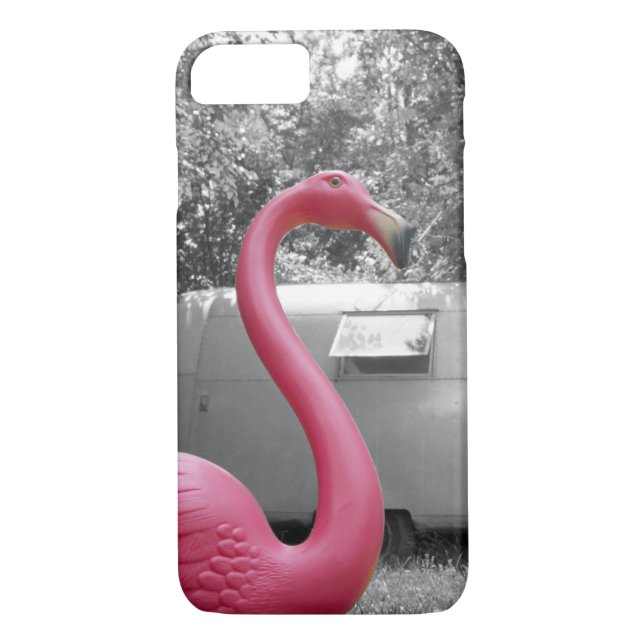 Rosa Flamingo Case-Mate iPhone Skal (Baksida)