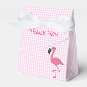 Rosa Flamingo & Checkar Tält favoritruta Presentaskar