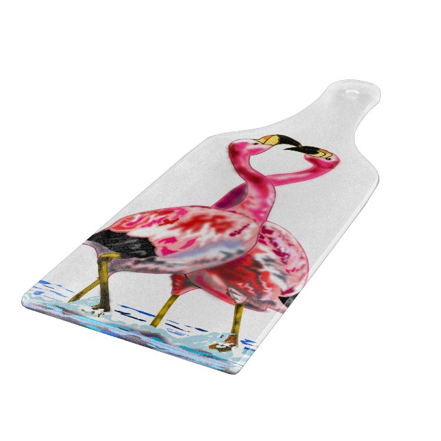 Rosa Flamingo Cittboard (Hörn)