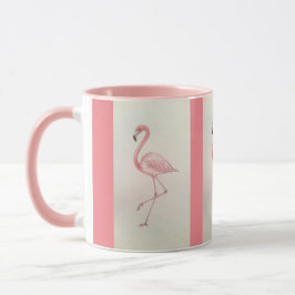 Rosa Flamingo Coffee Mugg