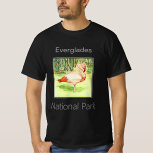 Rosa Flamingo, Everglades nationalpark, Florida T Shirt