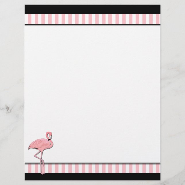 Rosa Flamingo Flyer (Framsidan)