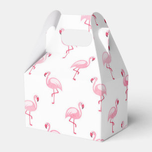 Rosa Flamingo Födelsedagsfest Mönster Presentaskar