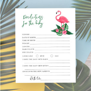 Rosa flamingo - förutsägelser och råd baby