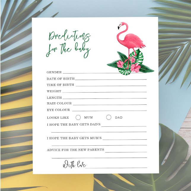 Rosa flamingo - förutsägelser och råd baby (Skapare uppladdad)