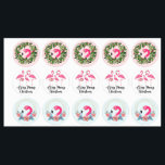 Rosa Flamingo-Helgdag Klistermärke<br><div class="desc">Rosa flamingo juletiketter i tre olika helgdag. Oavsett om man bor i Florida eller bara är galen i flamingos, så är den här anpassningsbarna en underbar idé för att dela helgdag cheer. Använda dem hela julhelgen för ge gåvor, eller för vardagliga användor som att lägga lite helgdag på barnens skolsnacks,...</div>