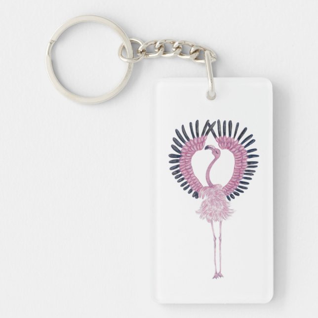 Rosa Flamingo i Ballet Pose (Framsidan)