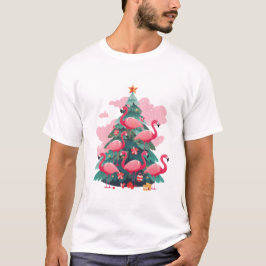 ROSA FLAMINGO JULGRAN T SHIRT
