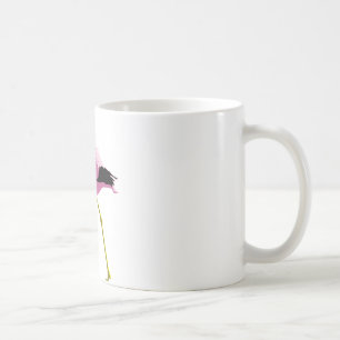 Rosa Flamingo Kaffemugg