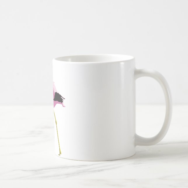 Rosa Flamingo Kaffemugg (Höger)