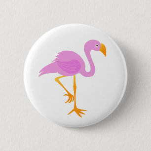 Rosa Flamingo Knapp