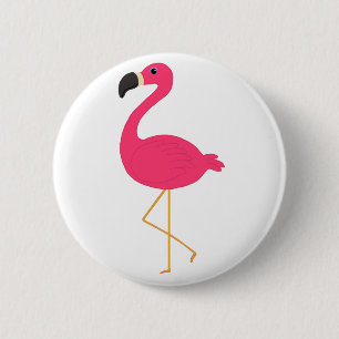 Rosa Flamingo Knapp