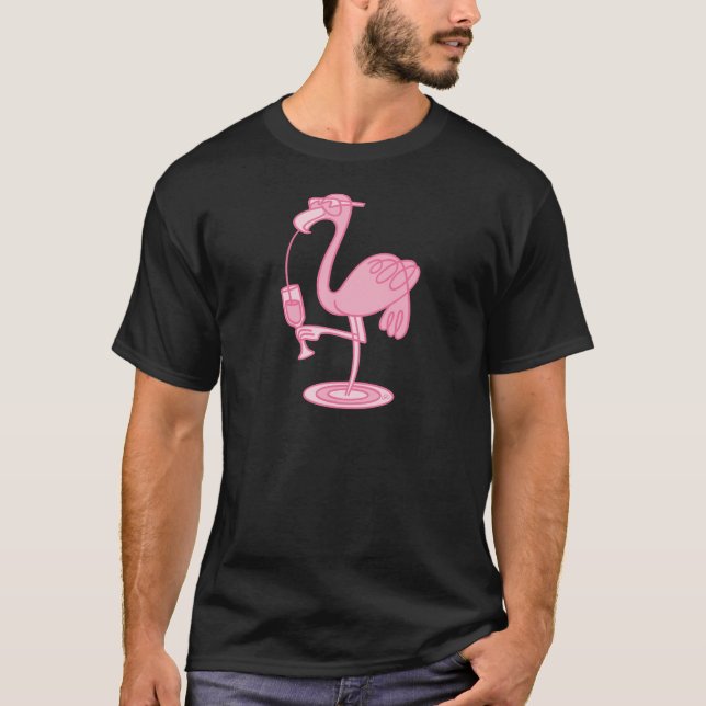 Rosa Flamingo Lemonade™ T-shirt (Framsida)