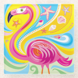 Rosa Flamingo med Sjöstjärna