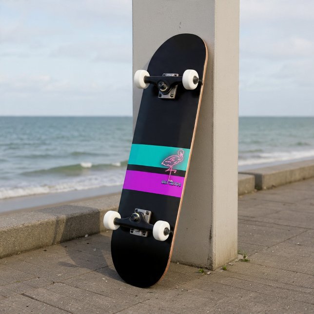 Rosa Flamingo Mini Skateboard Bräda 18,5 Cm (Skapare uppladdad)