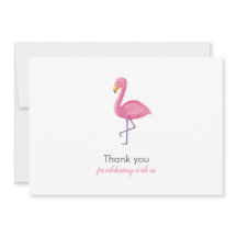 Rosa Flamingo Modern Baby Shower Tack