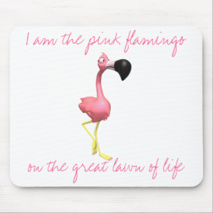 Rosa Flamingo Mousepad Musmatta