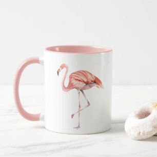 Rosa Flamingo Mugg