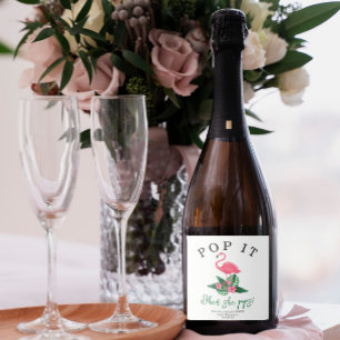 Rosa Flamingo! När hon poppar!