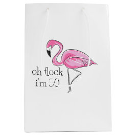 Rosa Flamingo Oh Flock, jag är 50