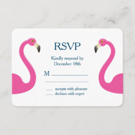 Rosa Flamingo OSA Kort