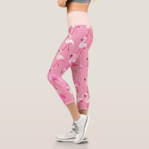 Rosa Flamingo Paradise Watercolor Mönster