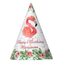 Rosa Flamingo Party Hat