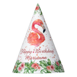 Rosa Flamingo Party Hat