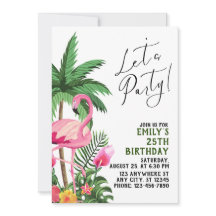 Rosa Flamingo Party