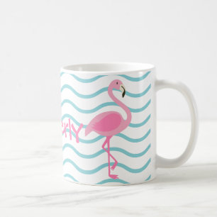 Rosa Flamingo Personlig mugg