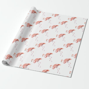 Rosa Flamingo Presentpapper