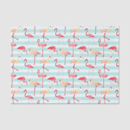 Rosa flamingo rand mönster