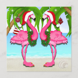 Rosa Flamingo Roligt-inbjudan #holiz Inbjudningar