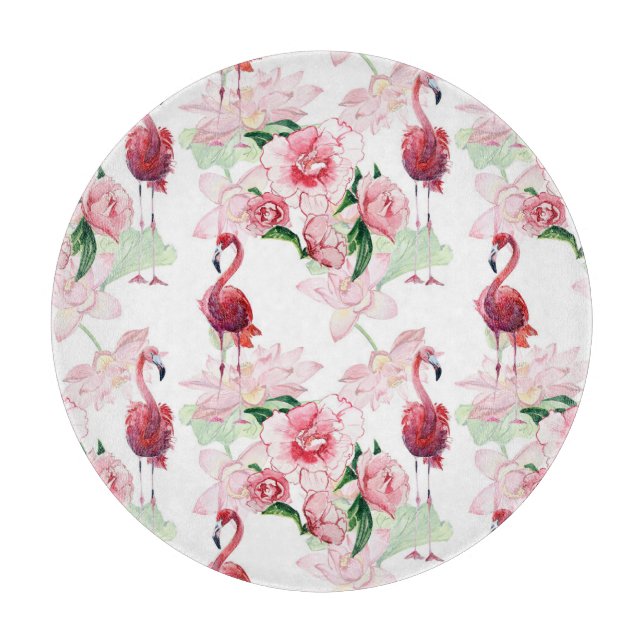 Rosa Flamingo: Seamless Mönster Elegance (Framsidan)