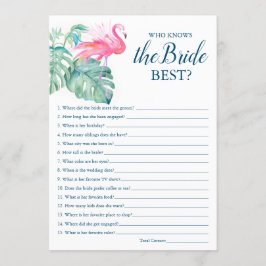 Rosa Flamingo som känner till bästa spel Inbjudningar