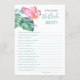 Rosa Flamingo som känner till bästa spel Inbjudningar