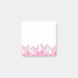 Rosa Flamingo som posta-det noterar Post-it Block