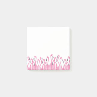 Rosa Flamingo som posta-det noterar Post-it Block