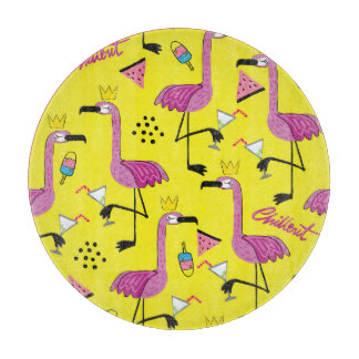 Rosa Flamingo: Sommaren Mode Mönster