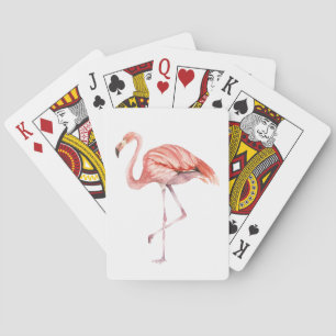 Rosa Flamingo Spel Kort