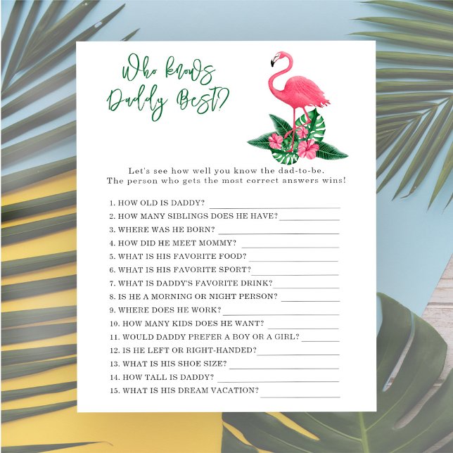 Rosa flamingo - Spelet som bäst känner pappa (Skapare uppladdad)