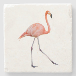 Rosa Flamingo Stenunderlägg