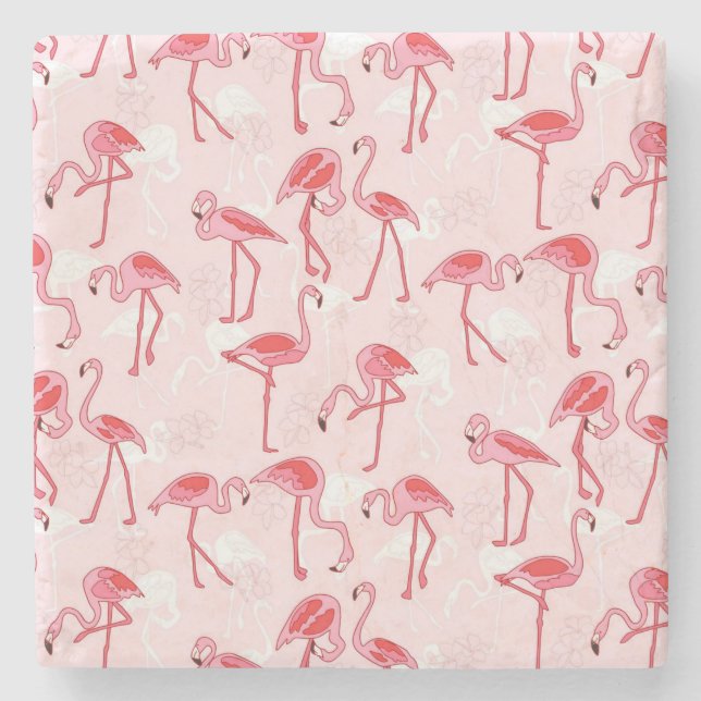 Rosa flamingo stenunderlägg (Framsidan)