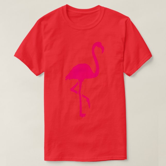 Rosa flamingo t shirt (Design framsida)